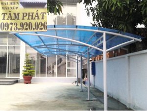 mái che nhựa poly