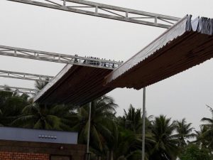 thay bạt mái xếp