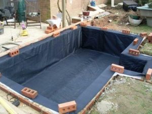 bạt HDPE lót hồ cá koi