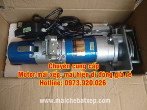 Motor mái xếp mái hiên