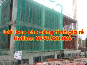 lưới bao che công trình