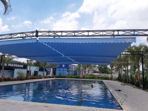 Báo giá làm mái che hồ bơi, bể bơi đẹp giá rẻ