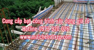 báo giá bạt đổ bê tông