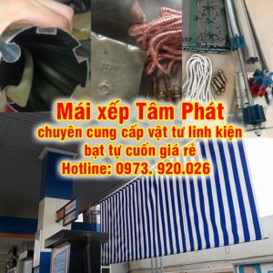 Phụ kiện bạt tự cuốn giá rẻ
