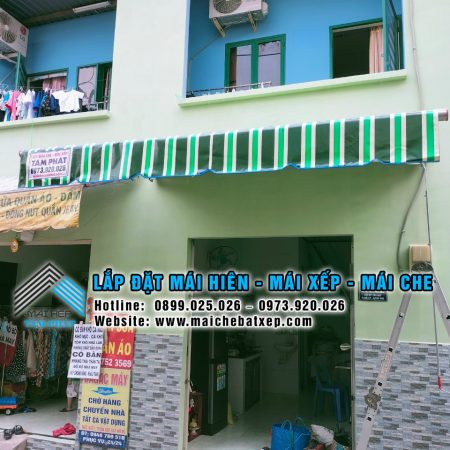Mái hiên di động, mái hiên quay tay giá rẻ