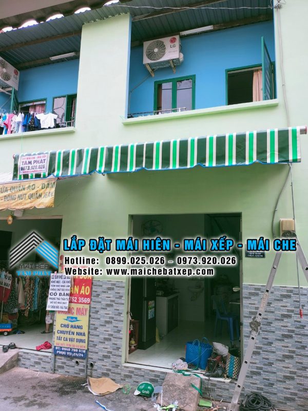 Mái hiên di động, mái hiên quay tay giá rẻ