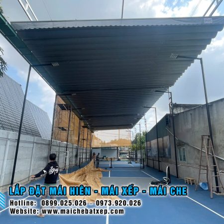 Thi công mái che sân Pickleball Vũng Tàu giá rẻ